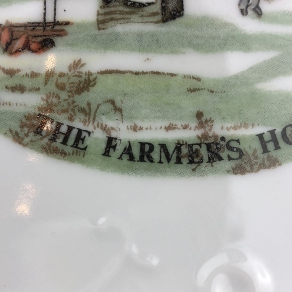 Vintage Courier & Ives “The Farmer’s Home - Winter” Collectible Plate - Picture 11 of 11